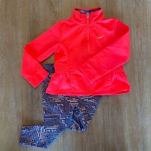 Nike Athleisure Zip up jacket and pants set 24 Mo